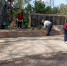 В поселке городского типа Есауловка провели субботник - Администрация города Антрацита и Антрацитовского района