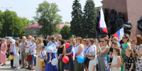 В Антраците на центральной городской площади Мира состоялось торжественное мероприятие «С любовью и верой в Россию», посвященное Дню России - Администрация города Антрацита и Антрацитовского района
