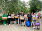 "Тёплые слова поддержки: Молодёжь поздравила защитников Родины"